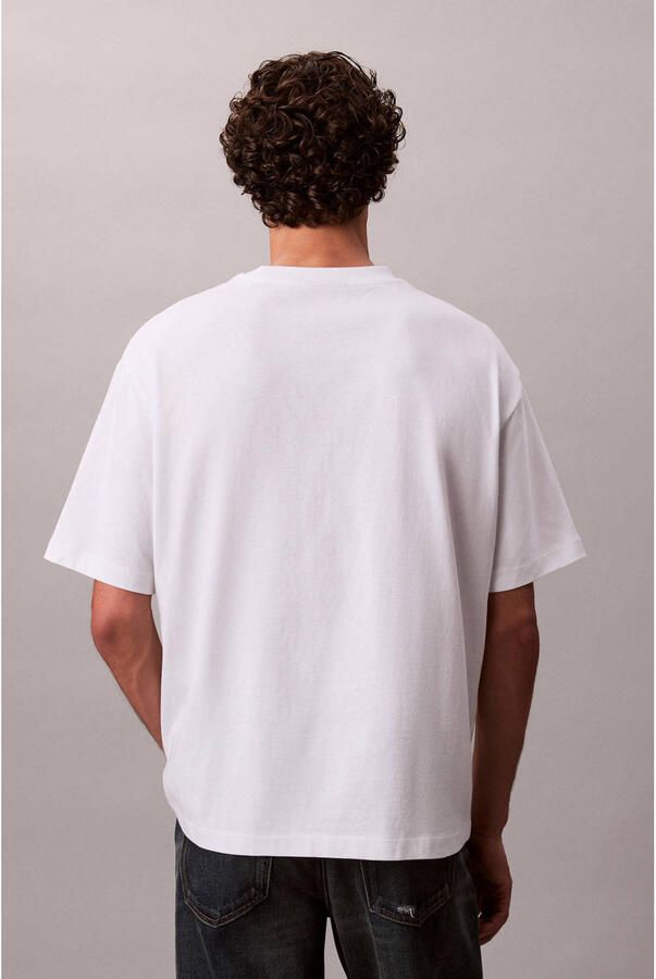 Calvin Klein relaxed T-shirt wit - Foto 2