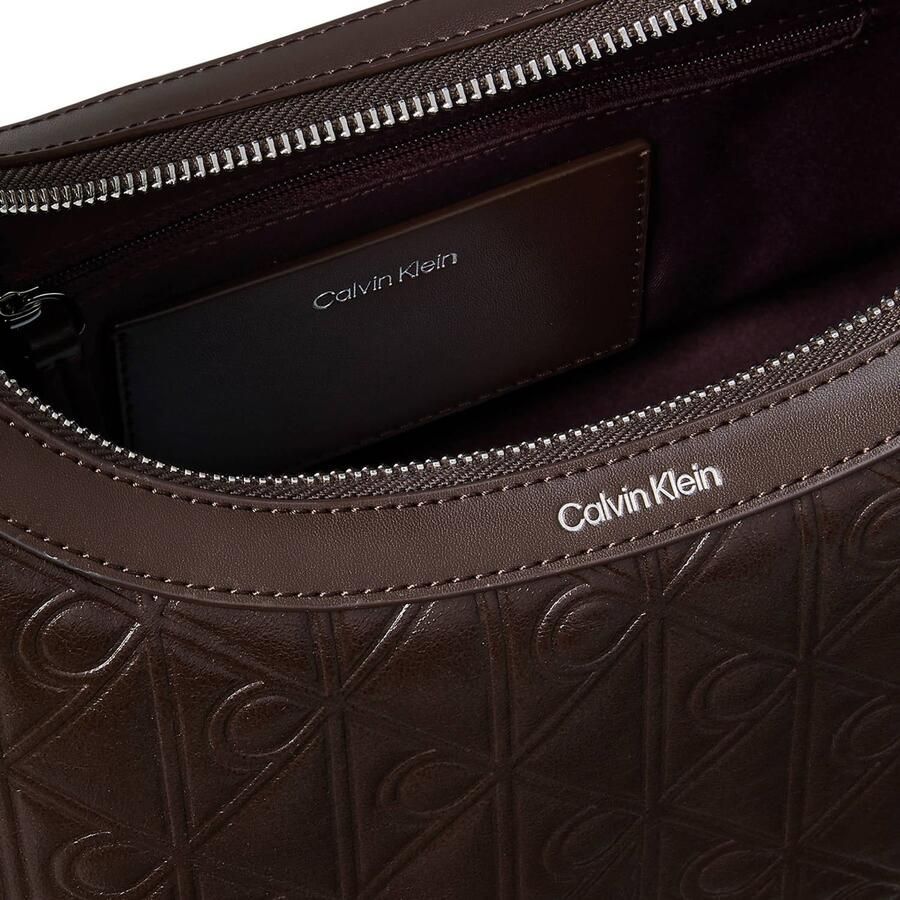 CK Calvin Klein Handtas met all-over reliëflogo - Foto 2