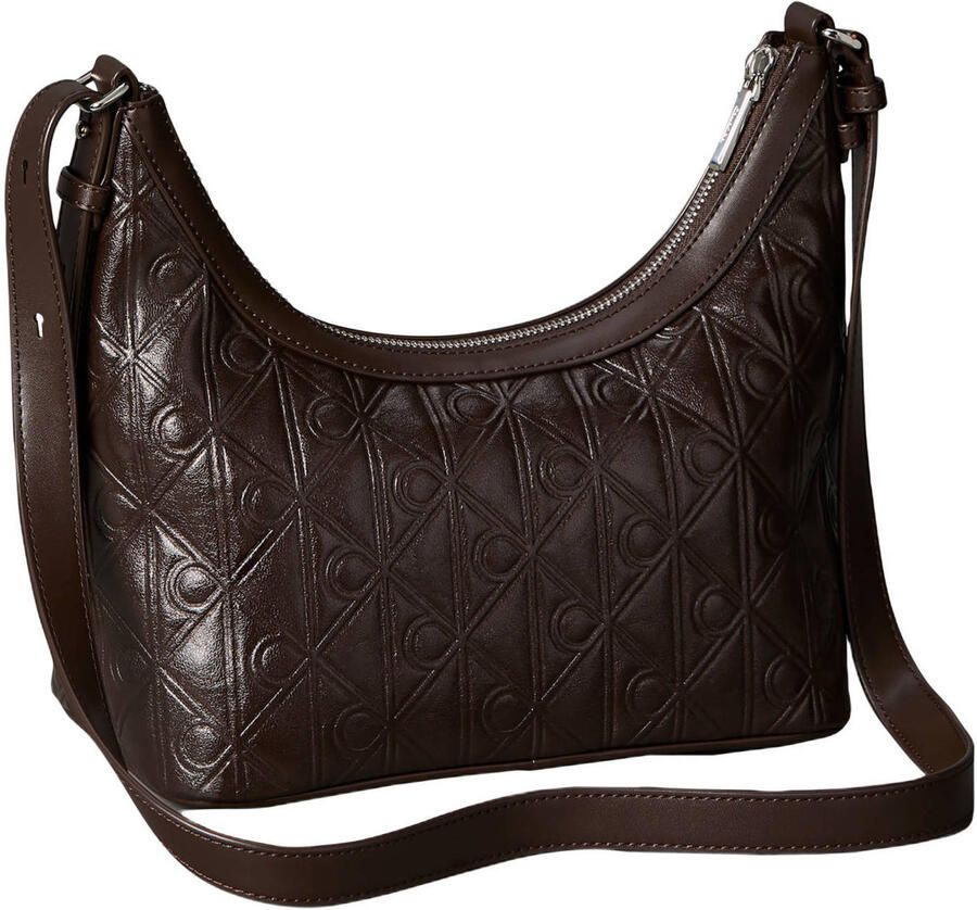 CK Calvin Klein Handtas met all-over reliëflogo - Foto 3