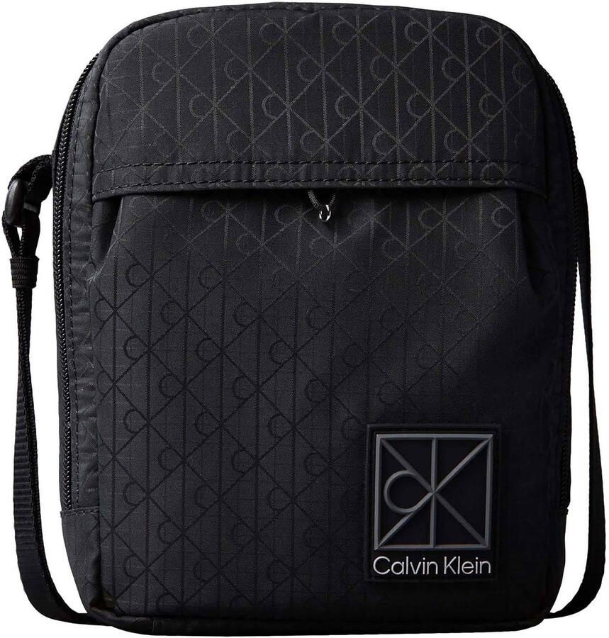Calvin Klein schoudertas Utility Emblem zwart