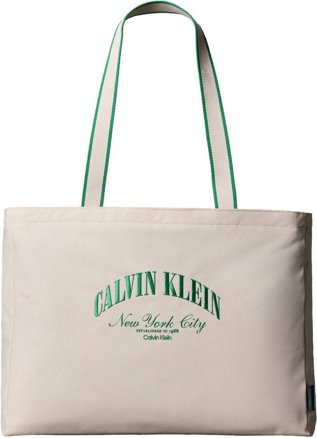 Calvin Klein shopper ecru