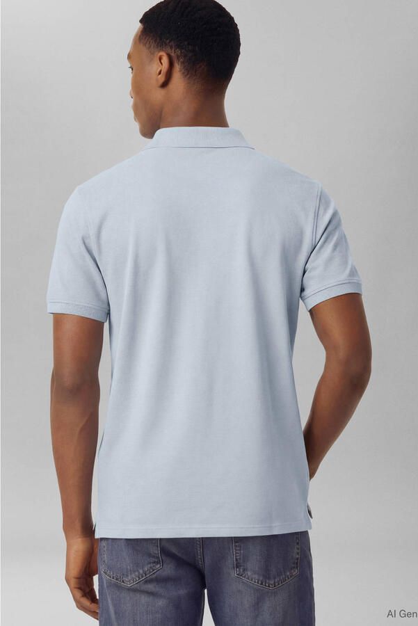 Calvin Klein slim polo lichtblauw - Foto 3