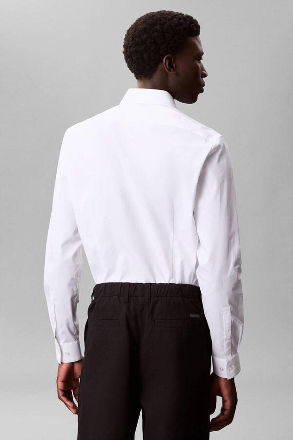 Calvin Klein Jeans Overhemd Lange Mouw Slim Esntl Poplin No - Foto 2