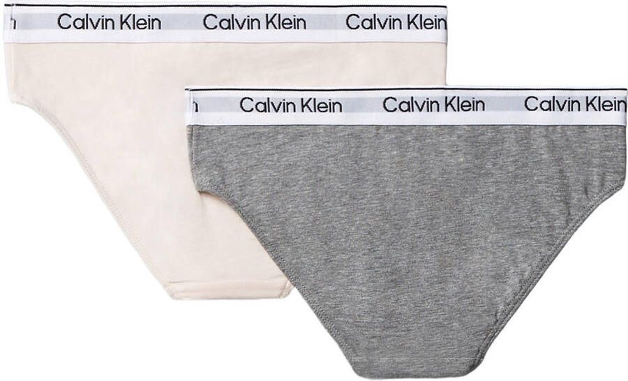 Calvin Klein Brazilian slip 2PK BIKINI met logoband (2 stuks Set van 2) - Foto 2