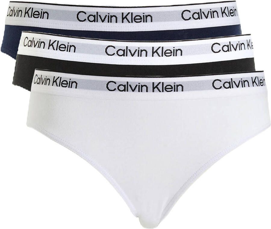 Calvin Klein Brazilian slip 3PK BIKINI met logoband (3 stuks) - Foto 3