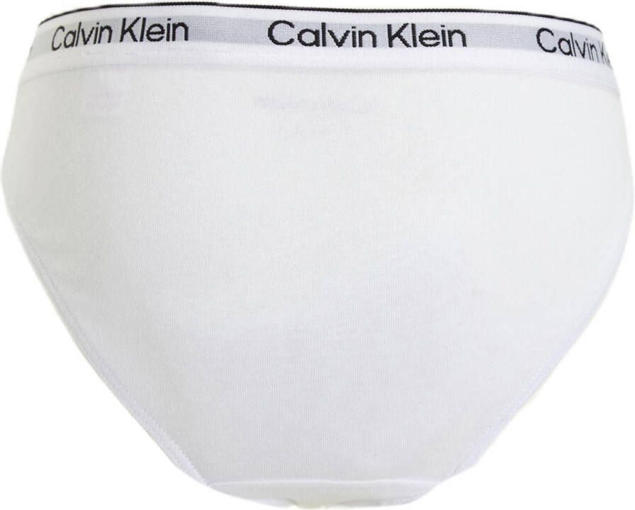 Calvin Klein Brazilian slip 3PK BIKINI met logoband (3 stuks)