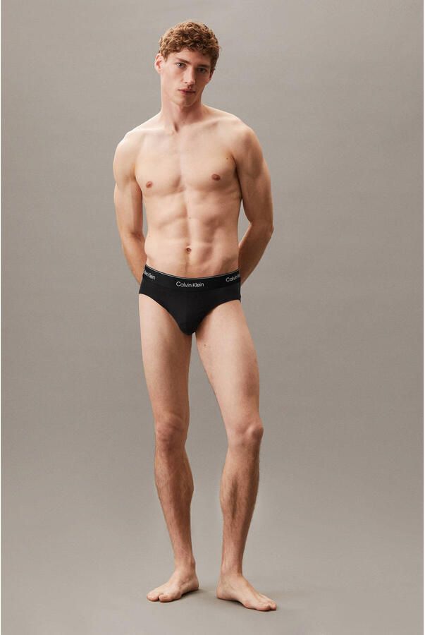 Calvin Klein Underwear Slip met elastische band met label in een set van 3 stuks - Foto 2