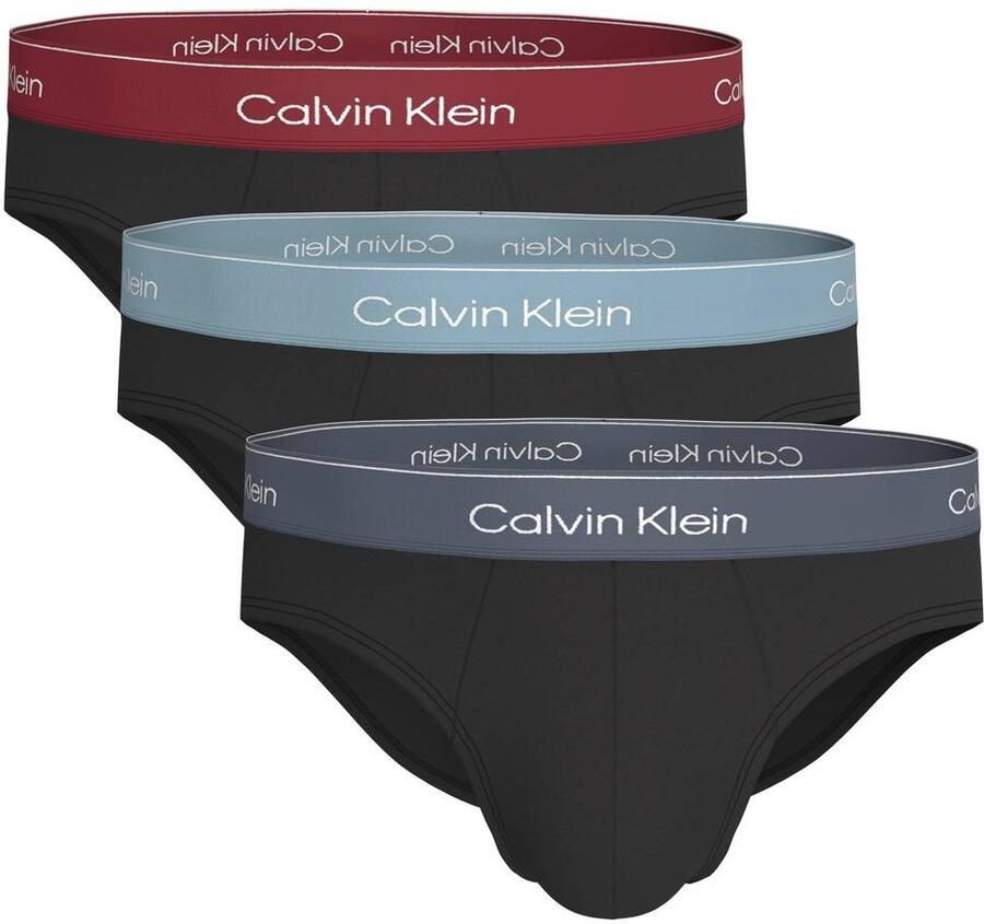 Calvin Klein slips zwart (set van 3)