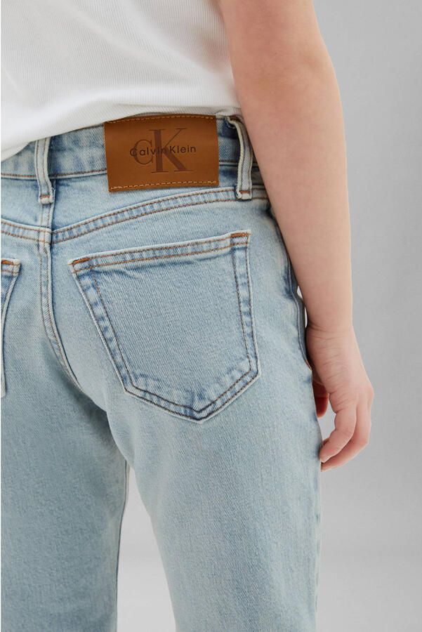 Calvin Klein Jeans straight fit jeans van katoenmix - Foto 2
