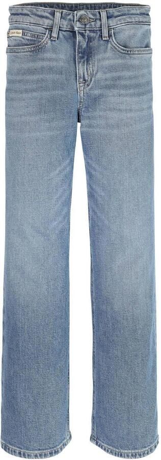 Calvin Klein straight leg jeans medium blue denim