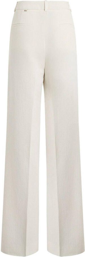 Calvin Klein straight regular waist pantalon wit - Foto 3