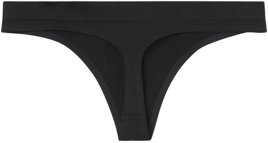 Calvin Klein Underwear String met logo in band model 'THONG' - Foto 3