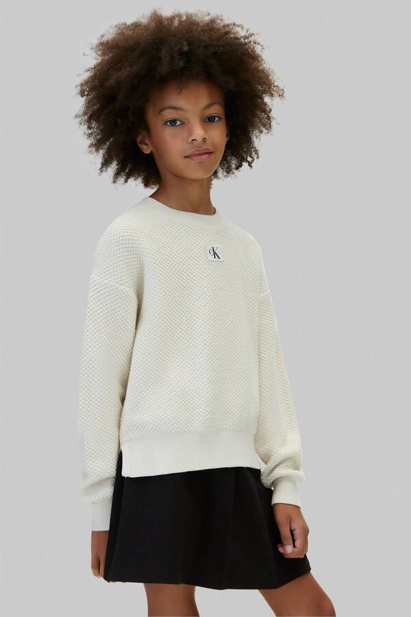 Calvin Klein sweater lichtgrijs
