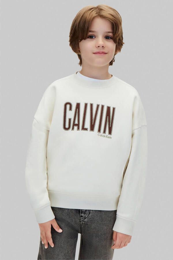 Calvin Klein sweater met borduursels