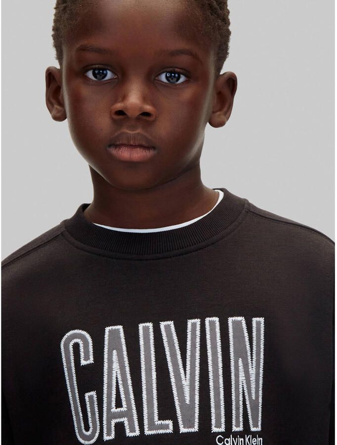 Calvin Klein sweater met borduursels zwart - Foto 2
