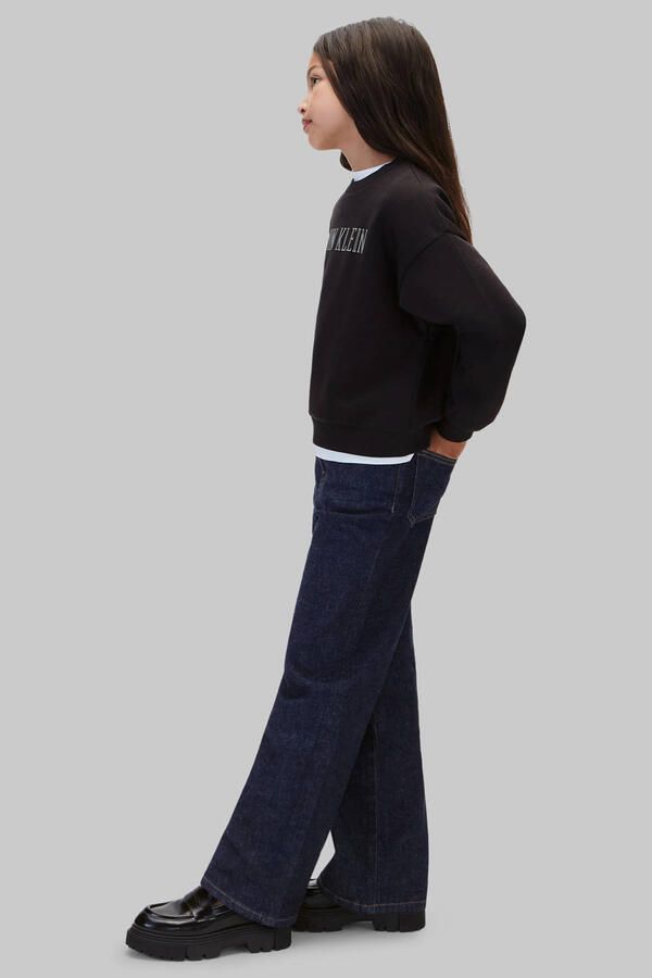 Calvin Klein sweater met logo zwart - Foto 2
