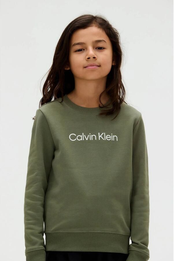 Calvin Klein sweater olijfgroen