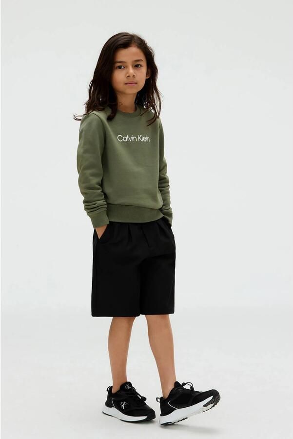 Calvin Klein sweater olijfgroen - Foto 3