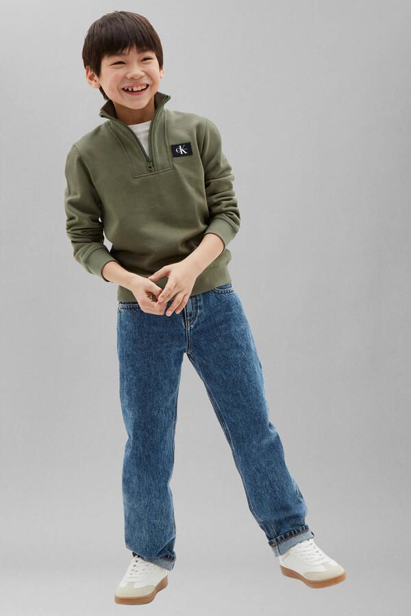Calvin Klein sweater olijfgroen