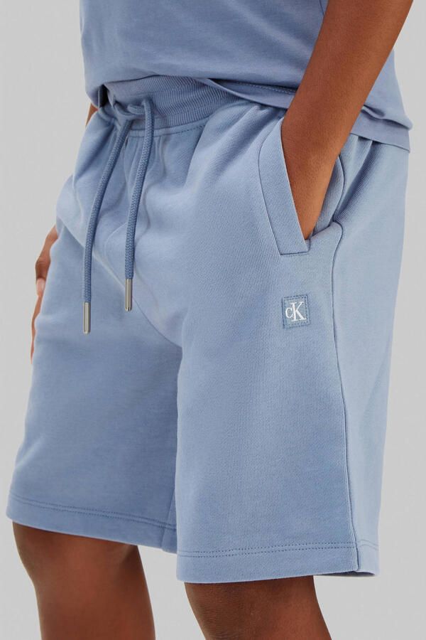 Calvin Klein Jeans regular fit sweatshorts van katoenmix - Foto 3