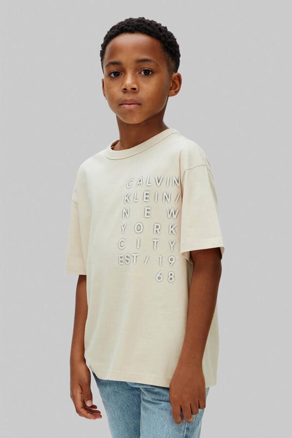 Calvin Klein T-shirt beige