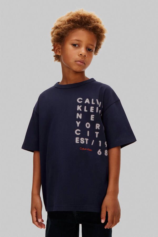 Calvin Klein T-shirt donkerblauw