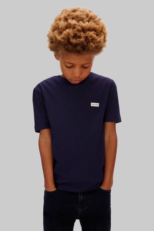 Calvin Klein T-shirt donkerblauw