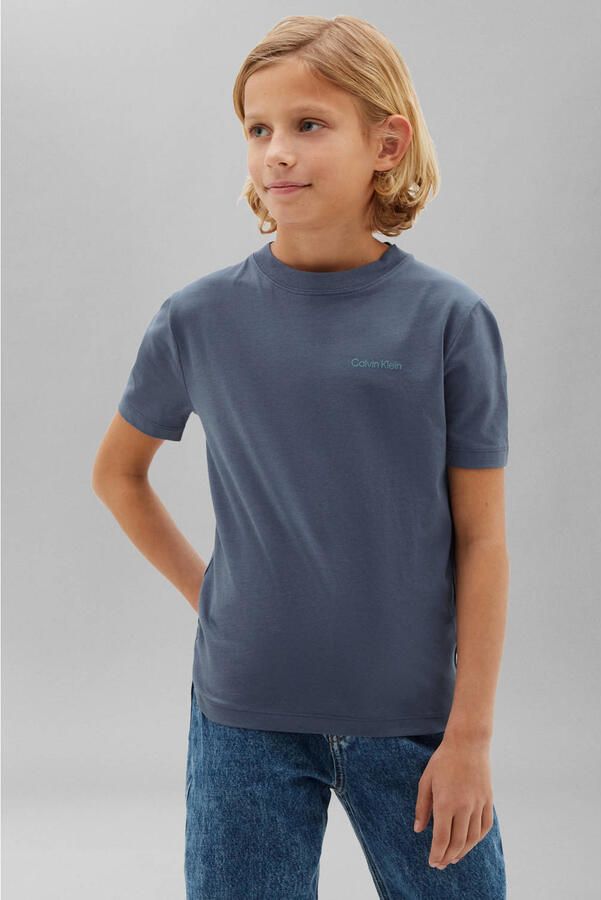 Calvin Klein T-shirt donkerblauw - Foto 2