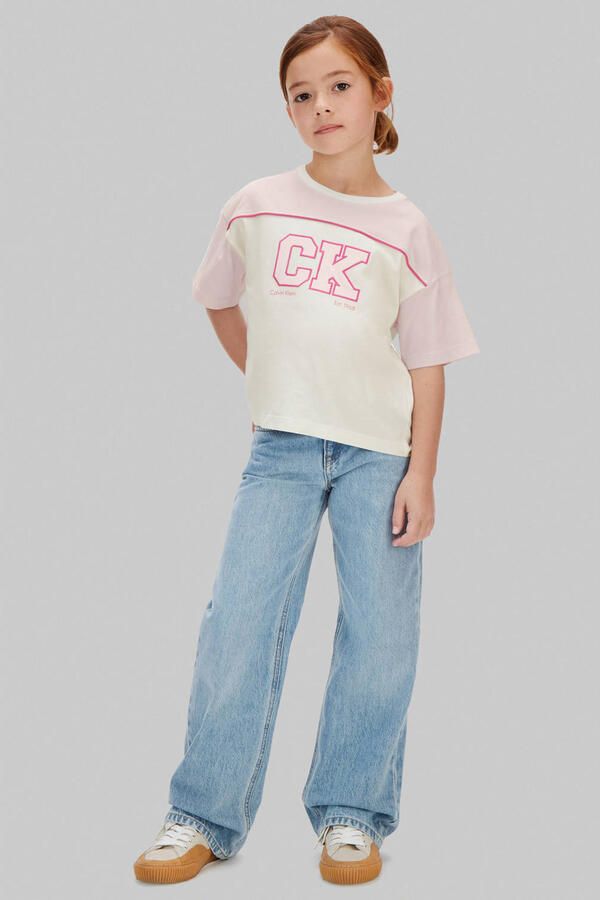 Calvin Klein T-shirt ecru - Foto 2