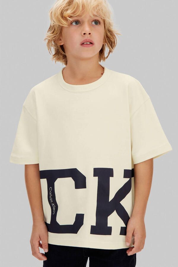 Calvin Klein T-shirt ecru
