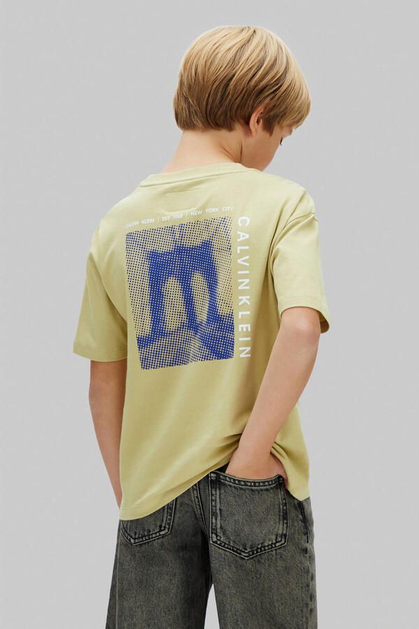 Calvin Klein T-shirt geel - Foto 3
