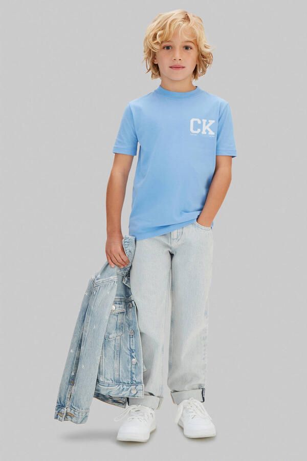 Calvin Klein T-shirt lichtblauw - Foto 2