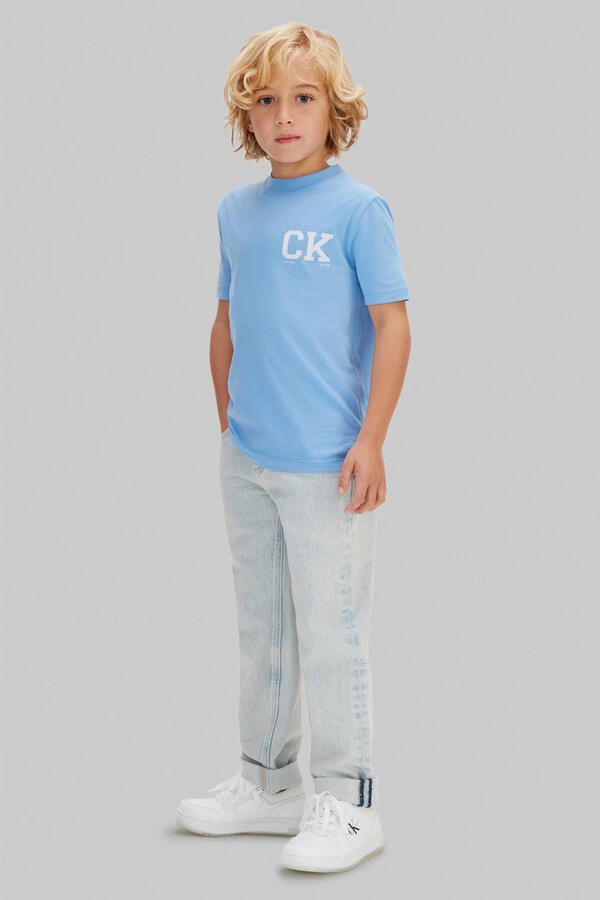 Calvin Klein T-shirt lichtblauw - Foto 3