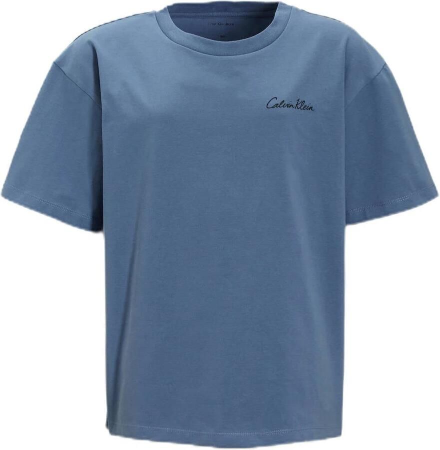 Calvin Klein Jeans Regular fit T-shirt met logoprint model 'Polaroid'