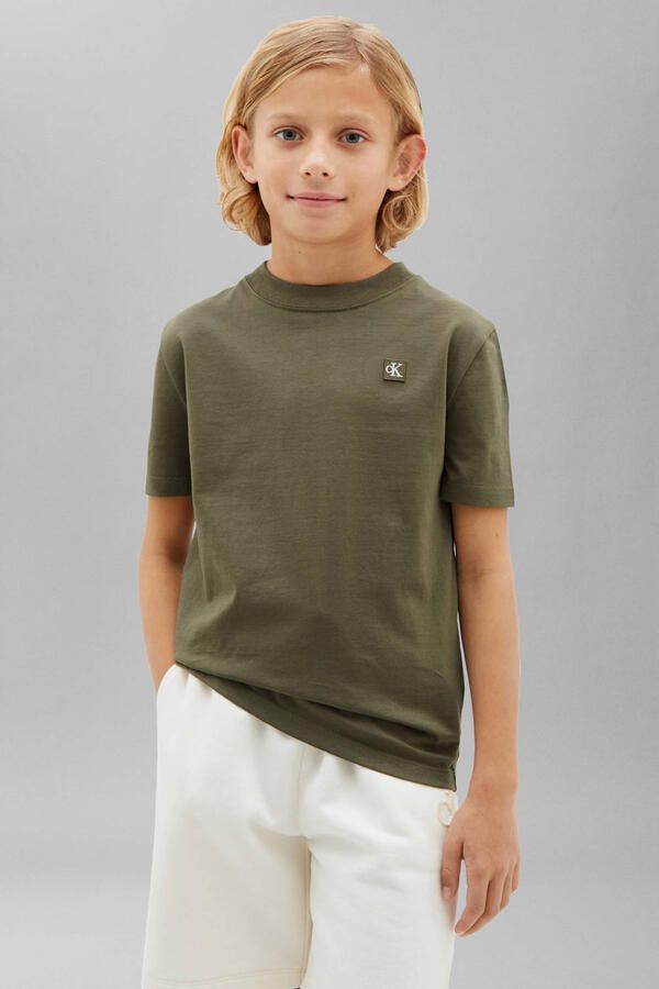Calvin Klein T-shirt olijfgroen