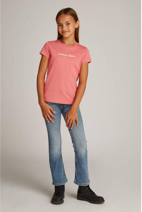 Calvin Klein T-shirt SCRIPT LOGO SLIM SS T-SHIRT - Foto 3