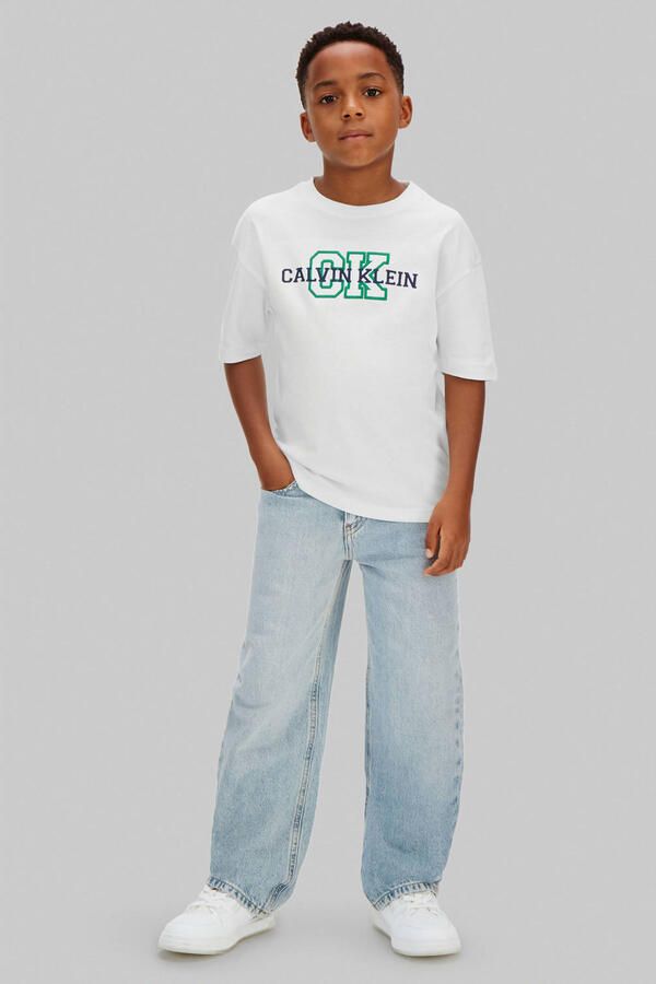 Calvin Klein Jeans regular fit T-shirt van puur katoen - Foto 3