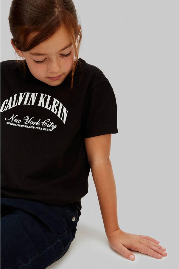 Calvin Klein T-shirt zwart - Foto 2