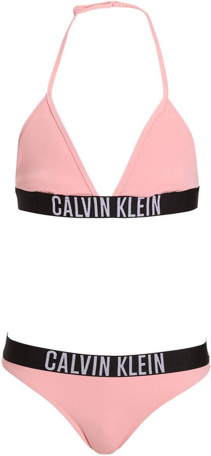 Calvin Klein triangel bikini roze