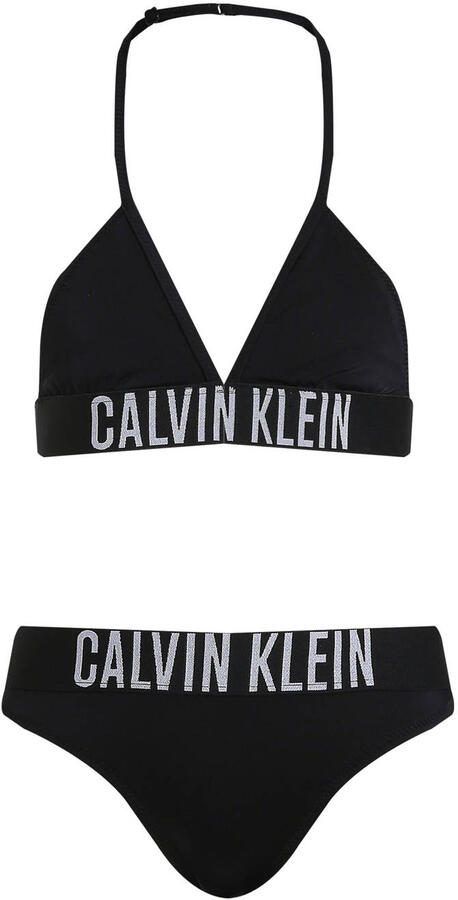 Calvin Klein triangel bikini zwart