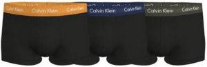 Calvin Klein Boxershort met felgekleurde contrastkleurige onderbroekband(set 3 stuks Set van 3 )