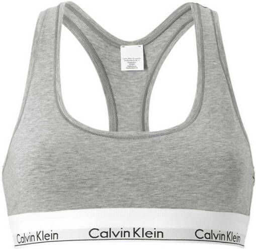 Calvin Klein UNDERWEAR bralette grijs melée