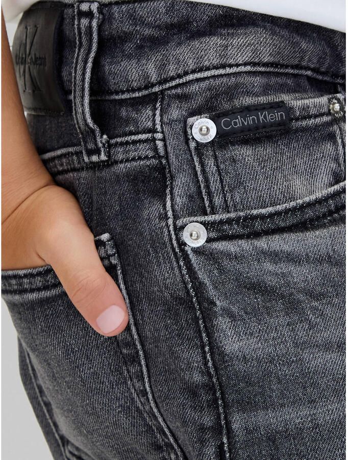 Calvin Klein waist wide leg jeans grey denim - Foto 1
