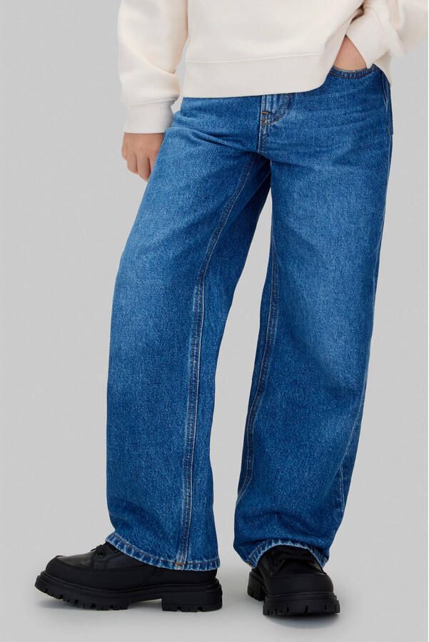 Calvin Klein waist wide leg jeans medium blue denim - Foto 2