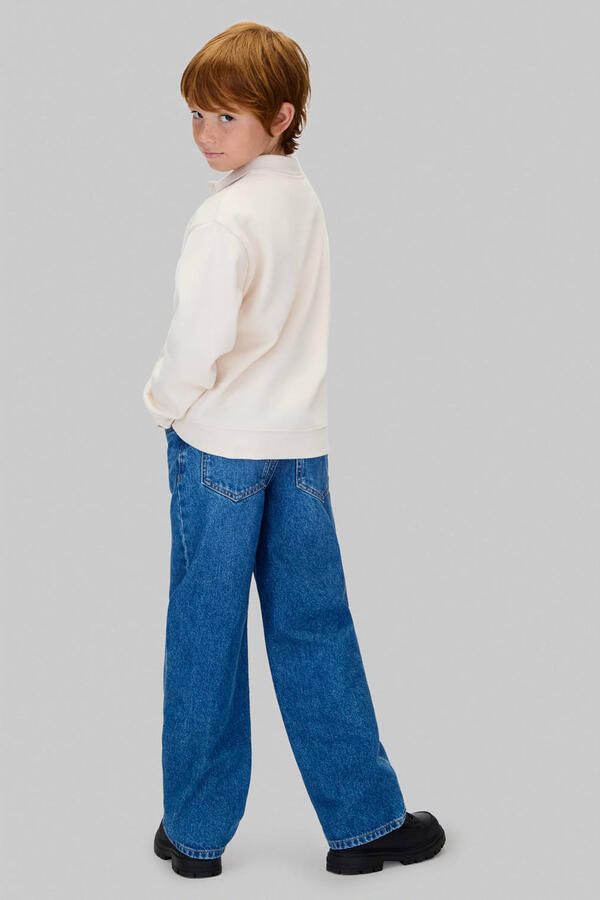 Calvin Klein waist wide leg jeans medium blue denim - Foto 1