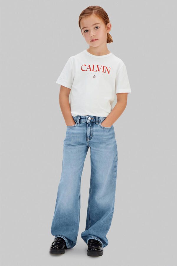 Calvin Klein wide leg jeans cloudy blue