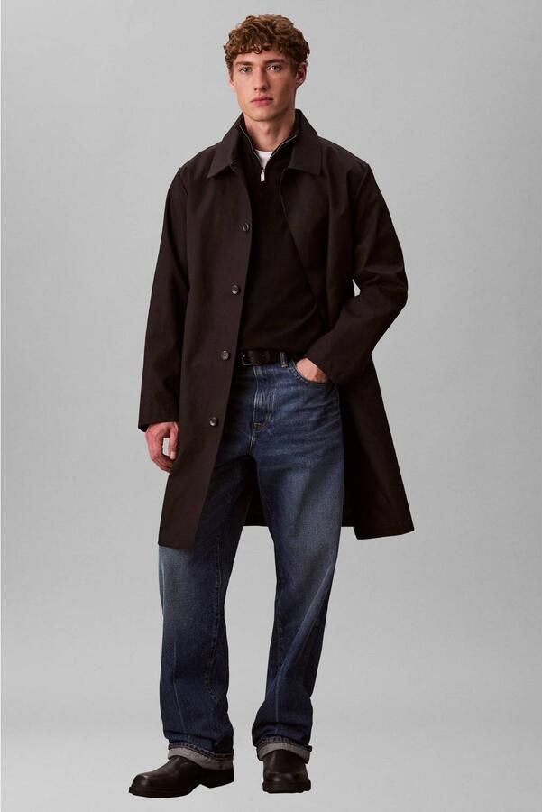 Calvin Klein Trui met staande kraag LS 100% MERINO QZ 14GG Met ronde hals regular fit - Foto 2
