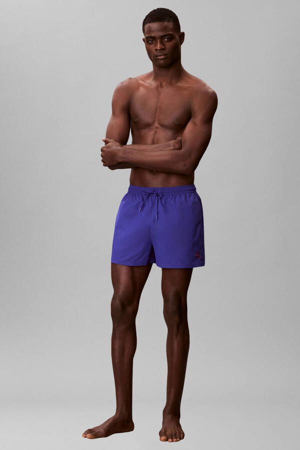 CALVIN KLEIN UNDERWEAR Calvin Klein Heren Zwembroeken Short Drawstring Waistband Kobalt - Foto 6