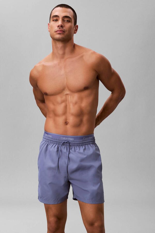 Calvin Klein Underwear regular fit zwemshorts met geïntegreerde slip