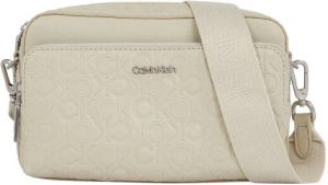 Calvin Klein Crossbody bags Ck Must Camera Bag W Pckt Emb Mn in beige